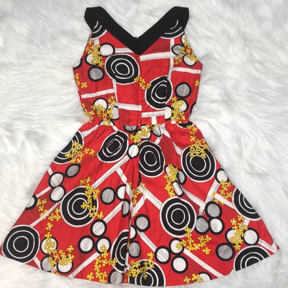 Vintage Mod Mickey Minnie Mouse Dress Howard Wolf Boutique - Picture 3 of 8